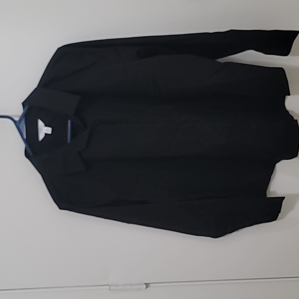 Black long sleeve bottom up